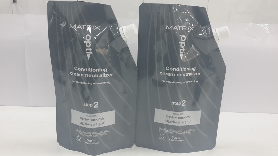Flexible Plastic Pouch Packaging With Aluminum Layer Laminated Material