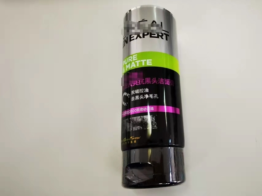 100ml CAL+ কসমেটিক প্যাকেজিং টিউব রাউন্ড ডায়া 50*119 মিমি টুপিতে স্ন্যাপ সহ